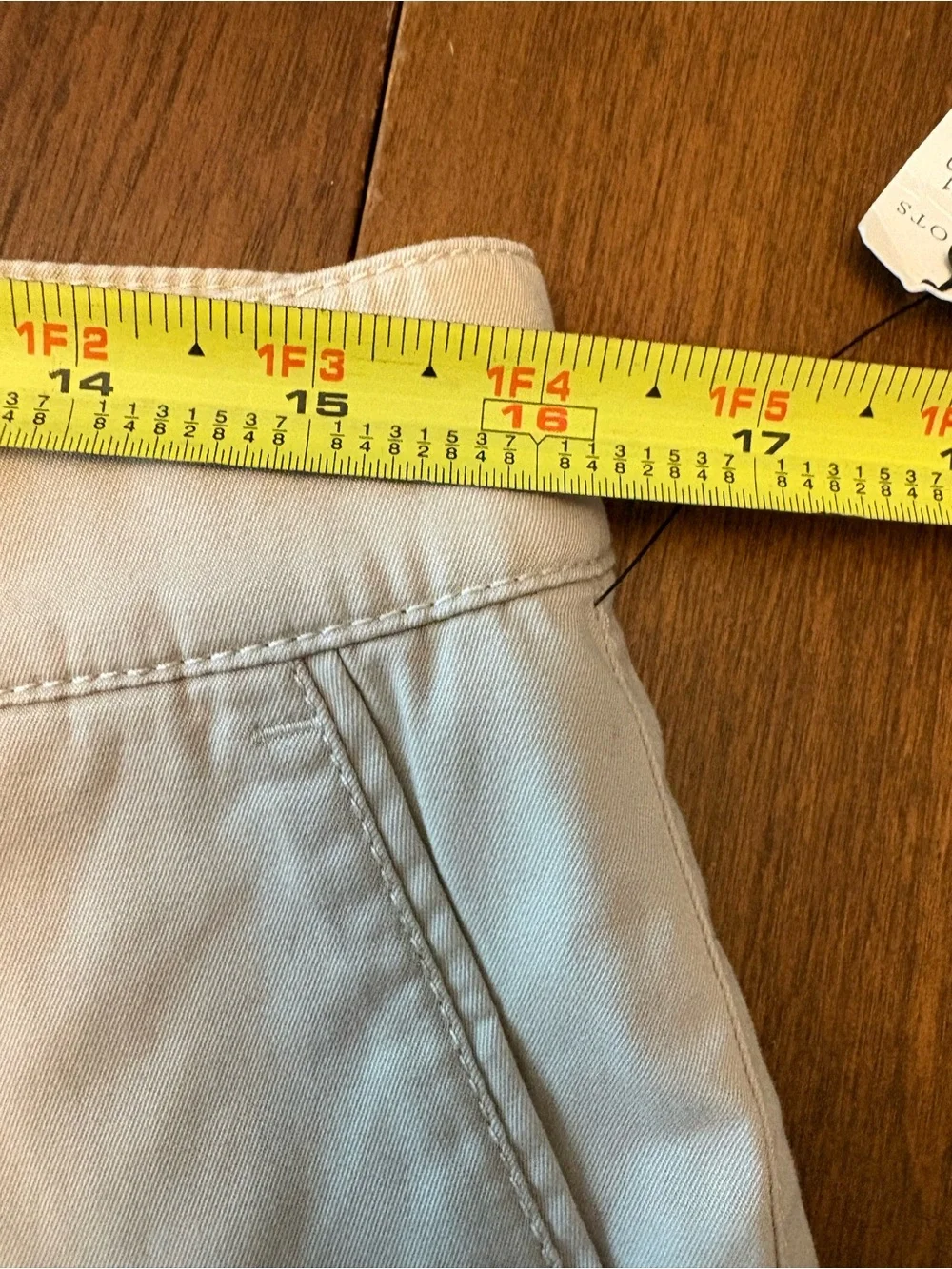 Talbots Khaki/Tan Casual Chinos - Picture 6 of 8